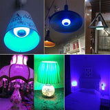 Smart RGB Bluetooth Speaker LED Bulb Light with Remote Control