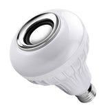 Smart RGB Bluetooth Speaker LED Bulb Light with Remote Control